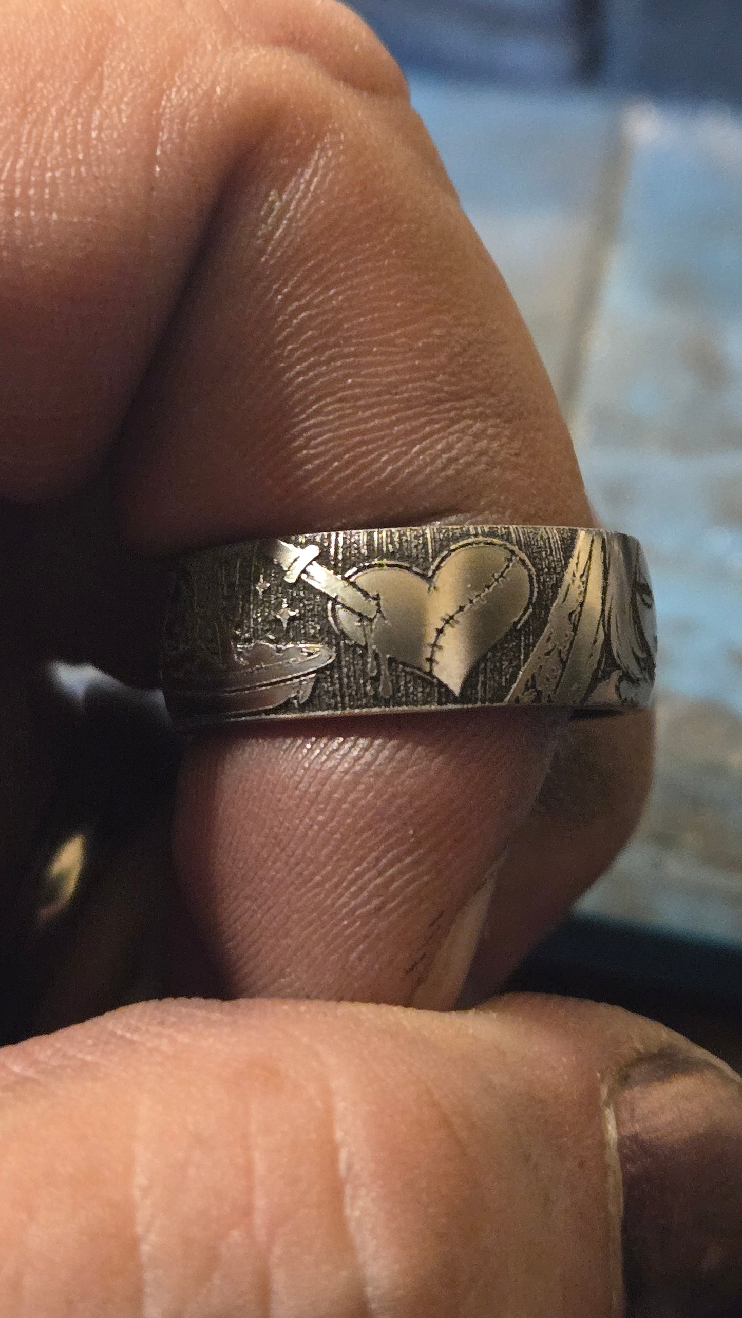 Tiffany – Bride of Chucky Inspired Handmade Horror Ring