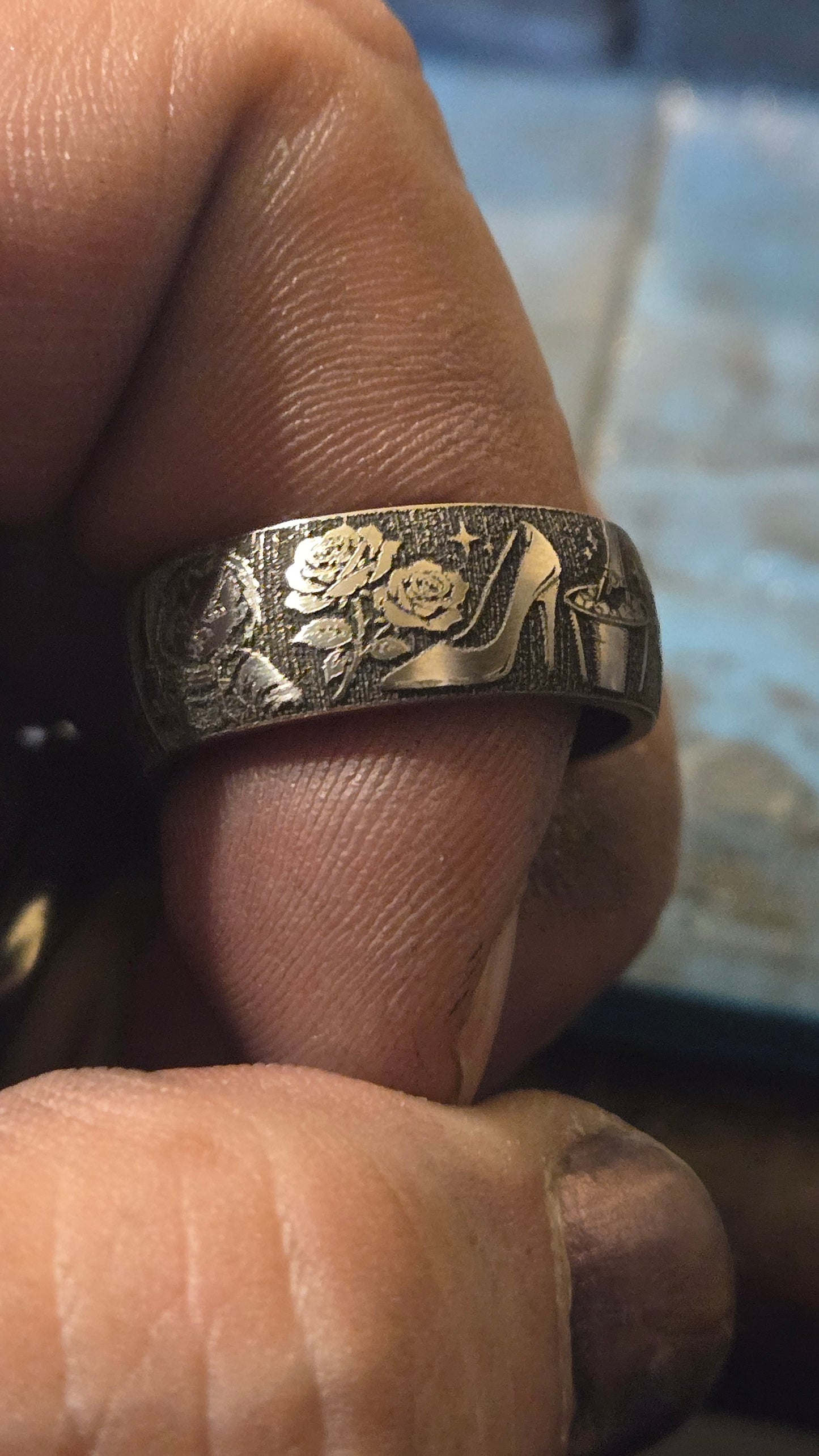 Tiffany – Bride of Chucky Inspired Handmade Horror Ring