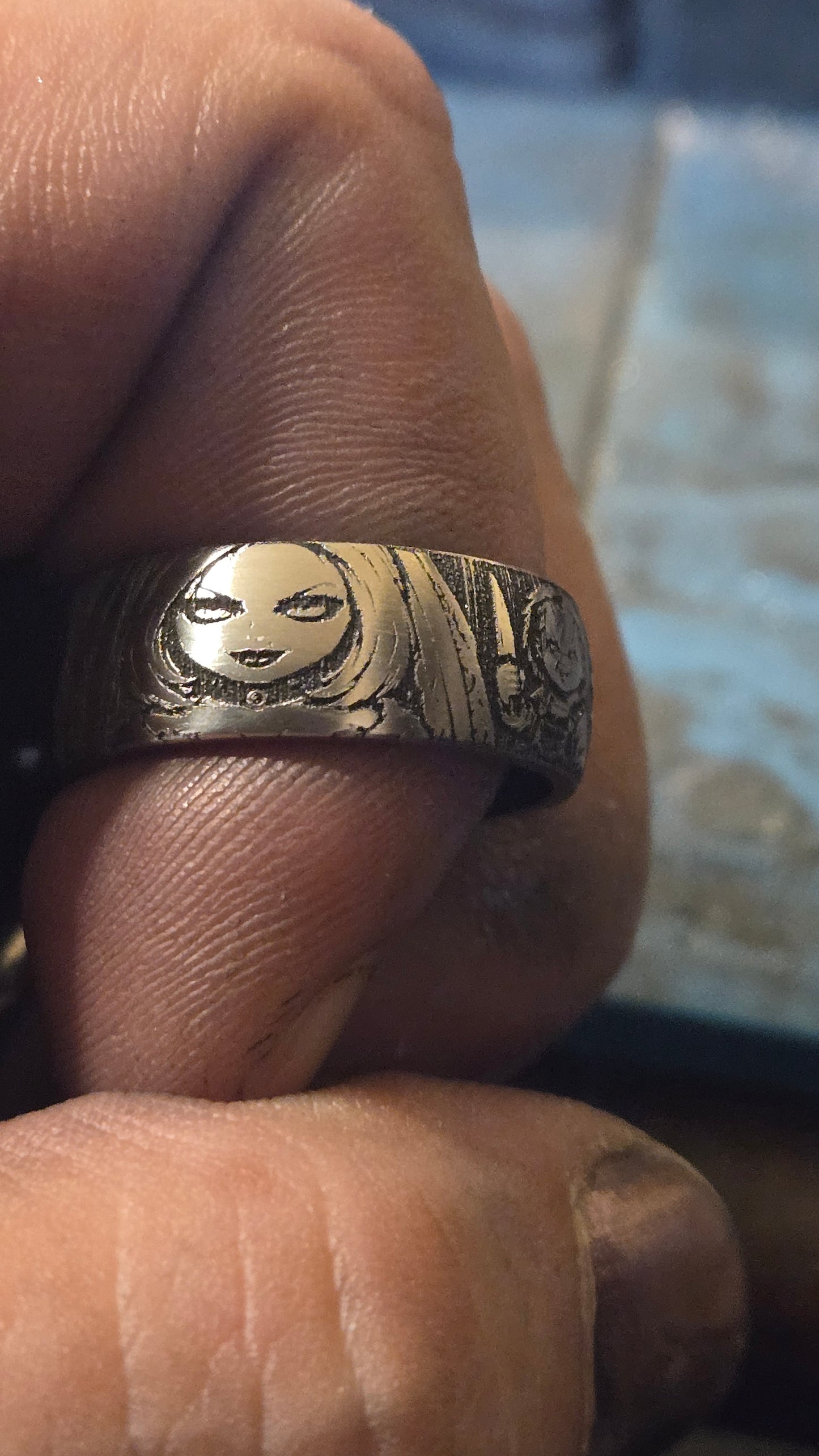 Tiffany – Bride of Chucky Inspired Handmade Horror Ring