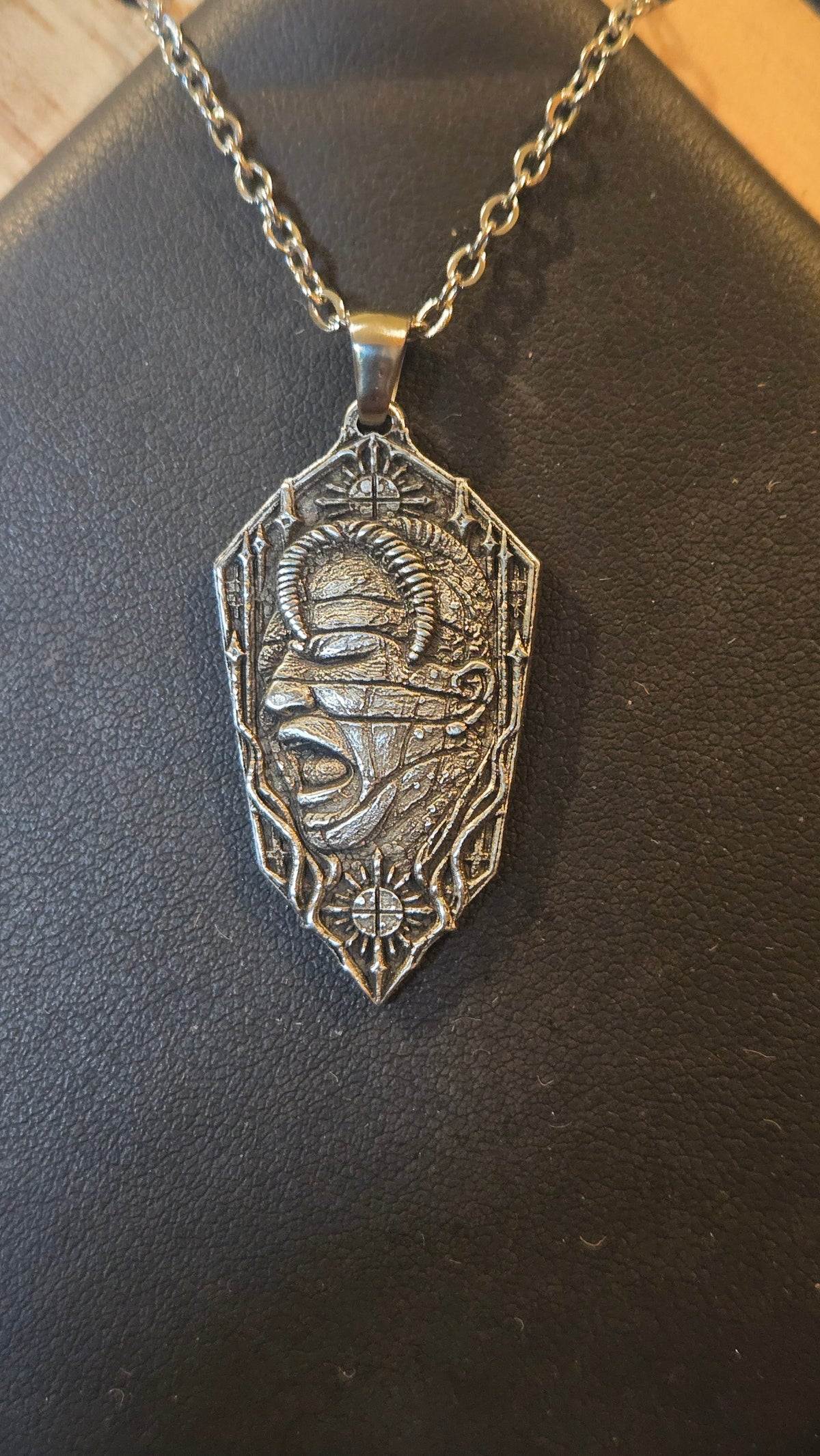 HELLRAISER THEMED– DR. CHANNARD CENOBITE PENDANT