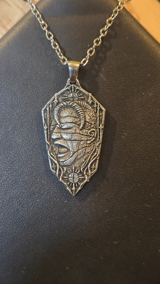 HELLRAISER THEMED– DR. CHANNARD CENOBITE PENDANT