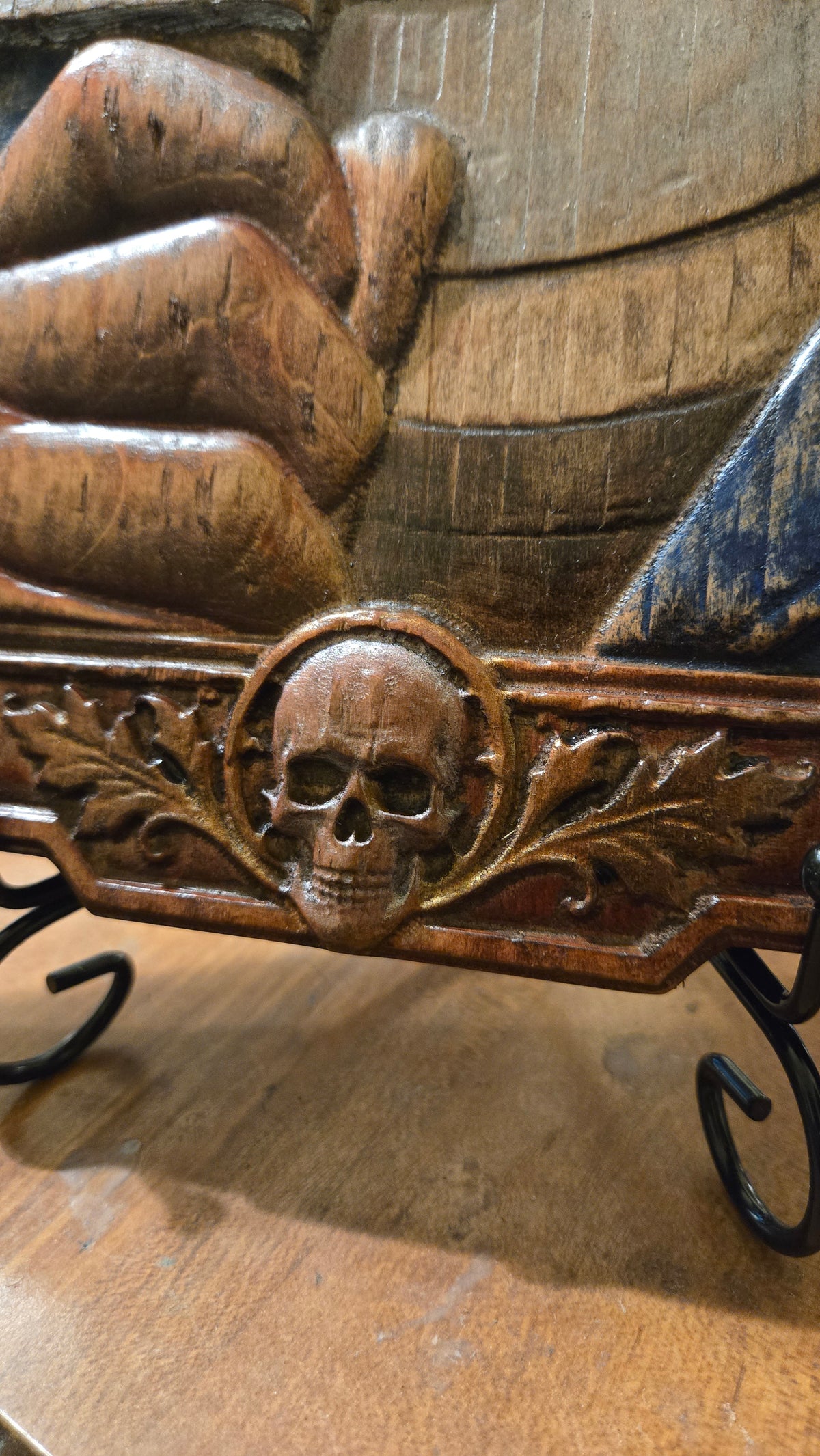 Michael Myers Reclaimed Haunted Barn Oak Wall Art — One of a Kind