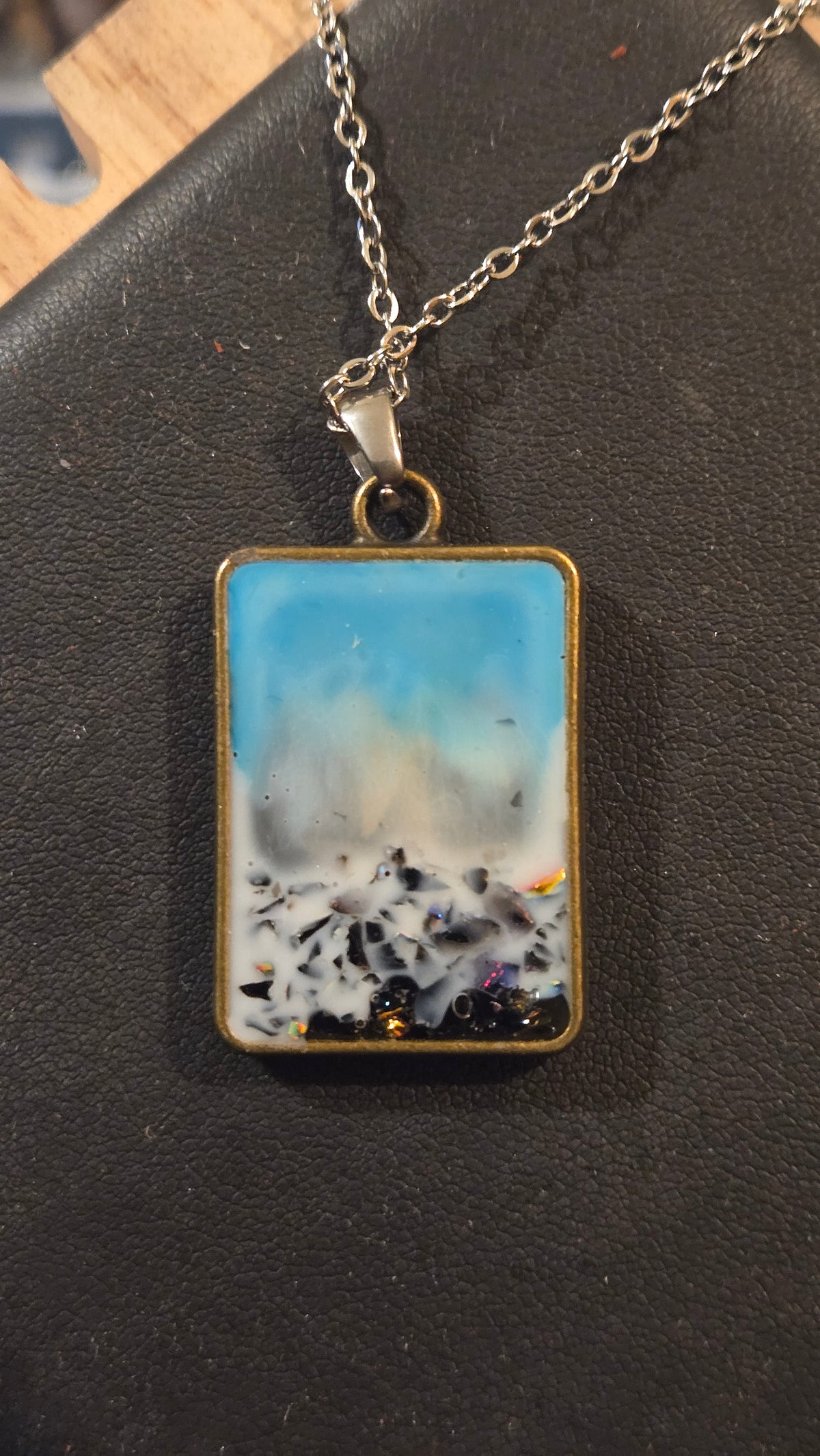 Ocean Treasures – Real Starfish Resin Pendant