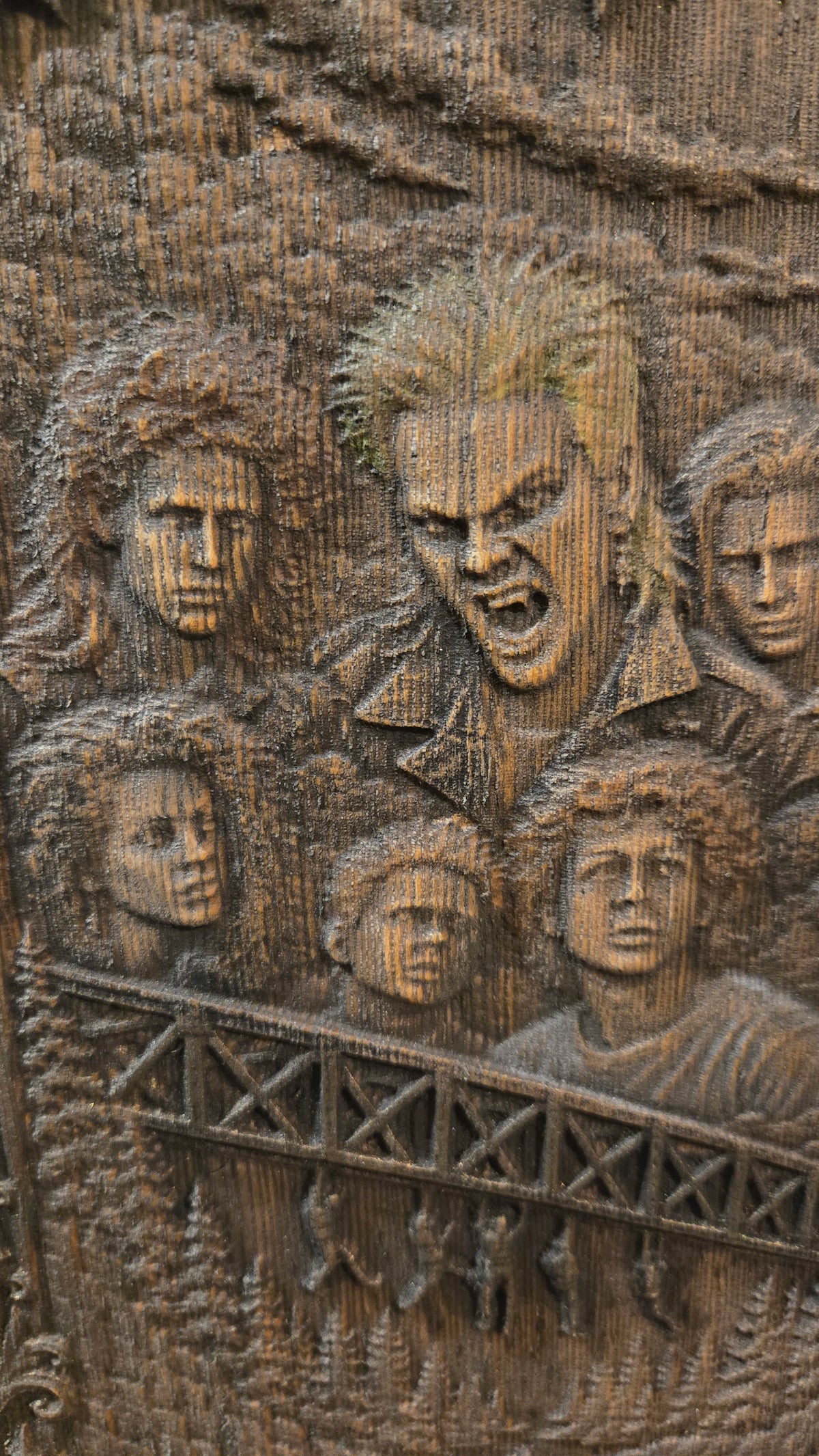 The Lost Boys – African Hardwood Horror desk Or Shelf Art