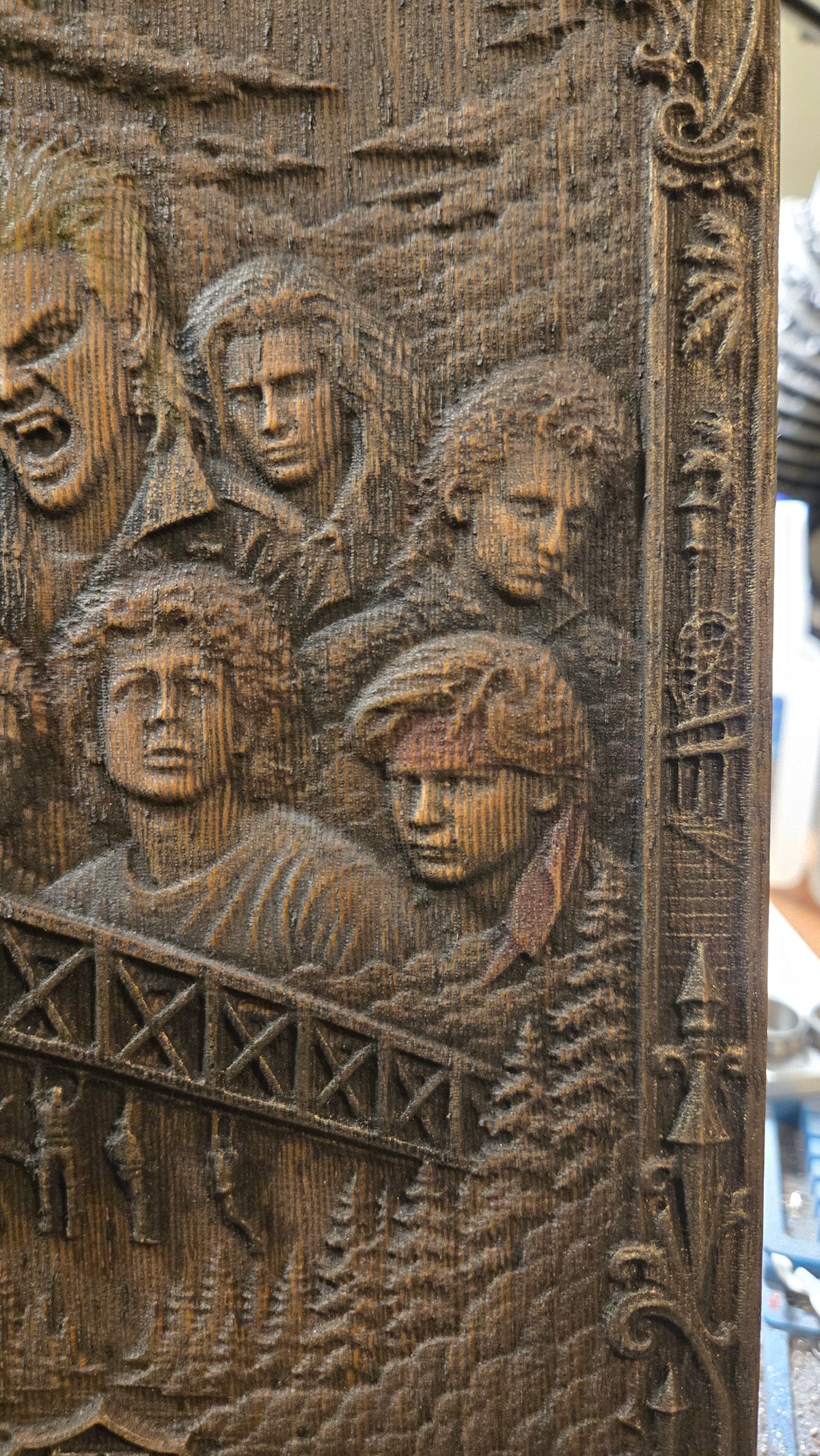 The Lost Boys – African Hardwood Horror desk Or Shelf Art