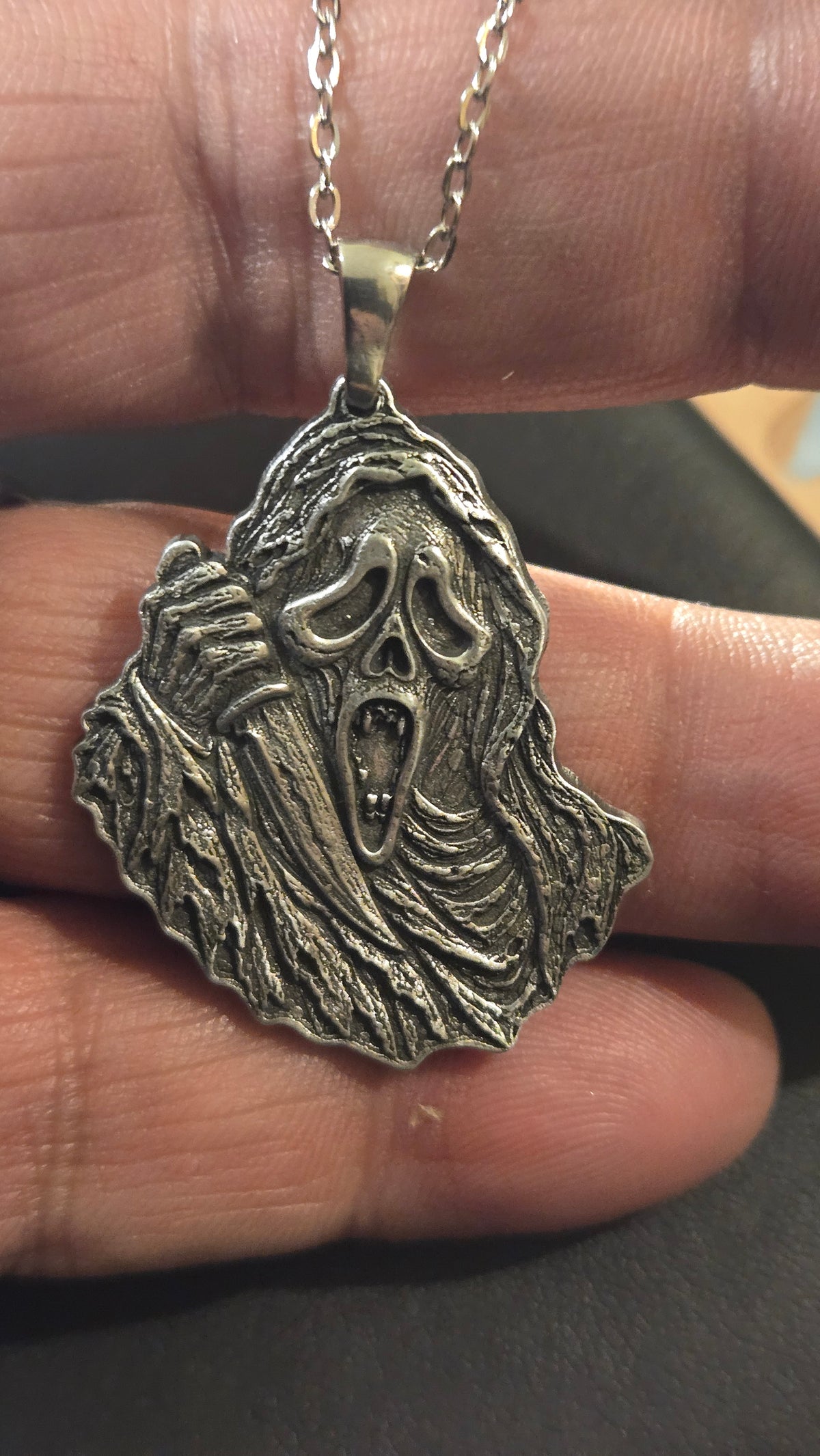 Ghostface Skullface Pendant